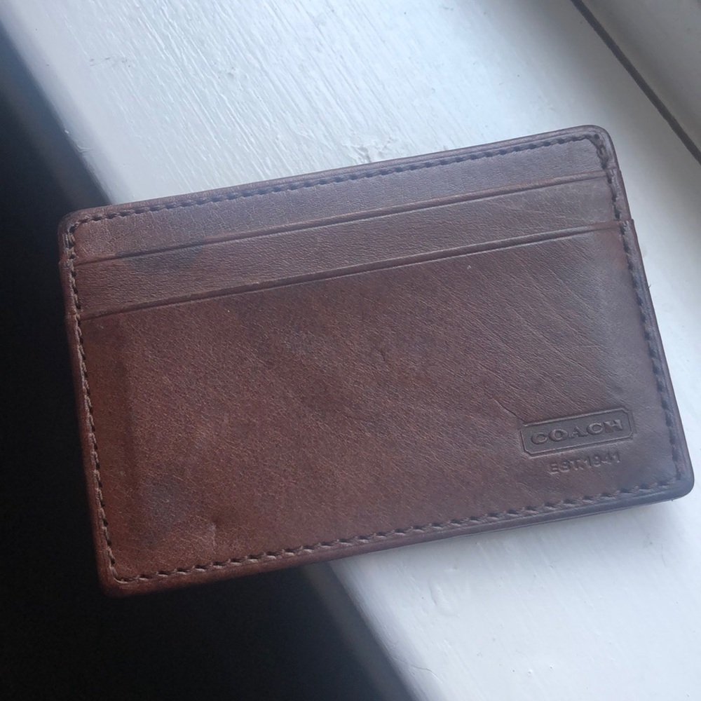 Coach Money clip